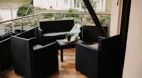 MaMa-Apartments - Haus Martina im Herzen der Rhön - 3 einzelbuchbare moderne Wohnungen für 2-8 Personen, Terrasse, Balkon, Garten, Ski und E-Bike Keller, Lounge, freies Wlan, familienfreundlich - Image 1