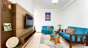 Apto em Barra Velha 340m da PRAIA com SACADA com CHURRASQUEIRA, AR CONDICIONADO WI-FI, PISCINA, PORTARIA 24h, ACADEMIA MINI MERCADO e vaga de GARAGEM - Image 3