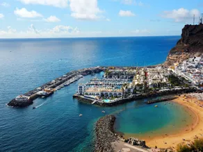 House in the port of Mogan with roofterrace and beautiful views - Image 2