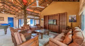 SaffronStays Terra Soul - 3BR eco-luxury pet-friendly pool villa with gazebos, bar & fish pond near Imagica & Pali Temple - Image 4
