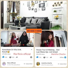 Villa FIFARI  (1 harga utk 5 KAMAR TIDUR/ 1 rumah) - Image 3