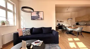 Modernes Appartement "ALTE MÄDCHENSCHULE", inkl Stellplatz, E-Bike Ladestation, Boxspringbett, Business, 2 Personen, gratis Kaffee und Tee, WLAN - Image 2