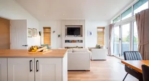 Modern lodge on golf course with spa facilities - Image 2