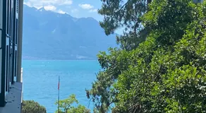 Chambre double vue lac Montreux centre - Image 4