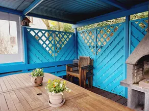Villa Le Monde-Gîte-Panorâmica-Casa de banho privativa com banheira-Terraço - Image 5