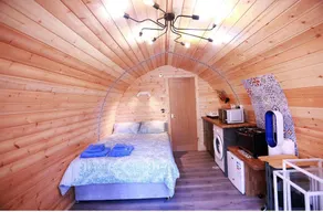 Oriental Garden-Log Cabin with Jacuzzi swim pool - Image 3