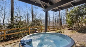 Maggie Valley 4BR Cabin with Hot Tub in Serene Forest - Image 5
