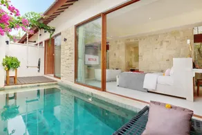 Tropical Romantic Villa-1BDR in Legian - Image 3
