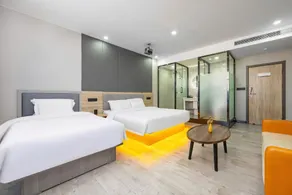 Home Inns-affiliated UP Huayi Smart Travel Hotel near Lixian Bus Station, Baoding - Image 2