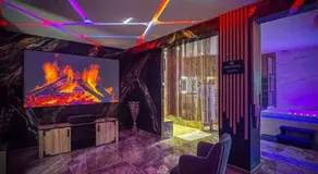 Krystalisya Room Suite Spa Privatif Sauna Jacuzzi Siege Massant - Image 2