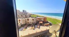 Hotel appartment sea view free wifi 3 bedrooms 2 full bathrooms 4th floor Bellevue village agami alexandria families are preferred available all year days with 5 heavy blankets - Image 3