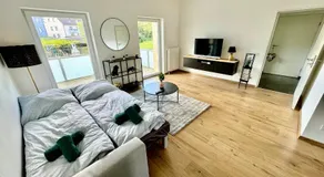 FeWo Palmtrees - Große und moderne 2 Zimmerwohnung mit Süd-West Balkon in Gladbeck-Mitte nähe Movie Park und Arena AufSchalke - Image 4