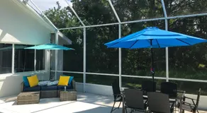 The Barefoot Bungalow | House in Palm Coast with an enclosed pool & grill - Image 5