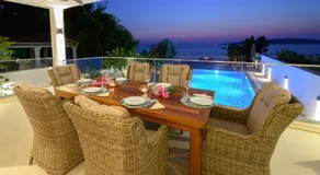 Luxury beach house, private pool, stunning sunsets, villa karpuz - Image 3