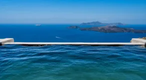 Santo Blue Santorini Caldera View Luxury Houses - Image 4