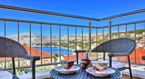 Appartement de trois chambres avec la terrasse et la vue sur le mer Okrug Gornji, Ciovo (A-22587-a) - Image 4