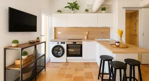 Le Nily Provence, T2 cosy rénové avec Clim, Extérieur et Parking - Image 3