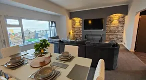 Sea View Lavish Apartment SKY TV Whirlpool Bath HUGE Balcony NEWLY REFURBISHED - Image 3