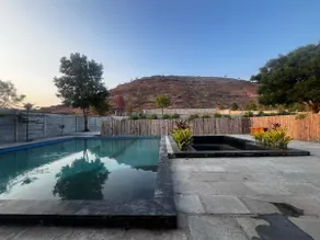 IvoryBliss|Luxury 3BHK Villa|Pool|lawn|Sunset view - Image 3