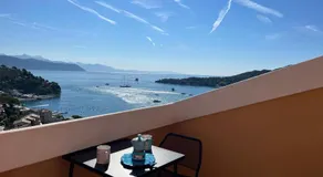 CaseMaggi Strandhaus Terrasse mit Blick auf Golf der Dichter und Insel Palmaria - Image 2