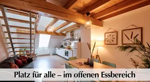 Helle 72qm Maisonette Altbau Wohnung im Herzen Erfurts mit Kingsize Bett, 45 Zoll Smart-TV, Nobilia Küche, 150Mbts WLAN - Nur ein kurzer Spaziergang zur Krämerbrücke - Kostenlose Parkplätze in Laufentfernung - Ausgewählte Empfehlungen für Erfurt inklusive - Image 3