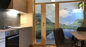 Attraente appartamento adatto alle famiglie con griglia, sauna e giardino | Vista sul giardino - Image 2
