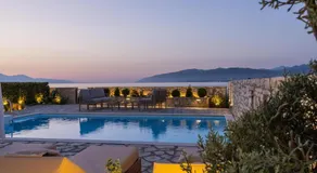 Seafront Villa Ciel with Private Pool in Nafpaktos - Image 1