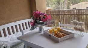 Studio avec piscine et jardin | Vue jardin - Image 3