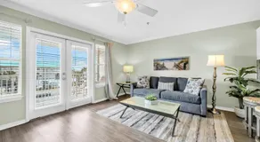Condo with Gulf View & pool, beach access & bunks - Image 2