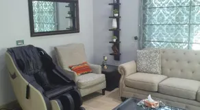 A fully furnished one kanal corner house with installed solar system hybrid and net metering near park with portable water suply - Image 3