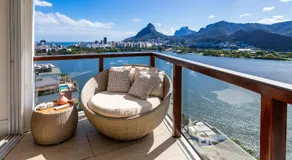 Unhotel - Apartamento 2 Suítes com Vista Panorâmica para a Lagoa - Image 2