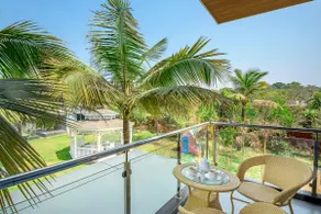 SaffronStays Palm Paradise - twin 3BR villas with pool, slides, mango plantations & outdoor games near Mumbai - Image 4