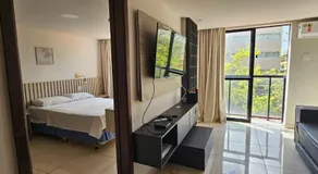 Flat com 2 quartos - Beira mar da Praia de Cabo Branco - Flat Ambassador - Flat particular - Image 2
