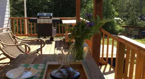 Cozy ,artistic cottage in a garden setting close to the beach and hiking trails. - Image 3