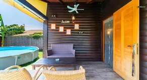 Maxim Wooden Holiday - Cozy Stay with Private Pool - Image 2