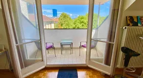 Bright and quite Appartment with Balcony & Skylines View, Kitchen,Bath,Wifi, Fan - Image 2