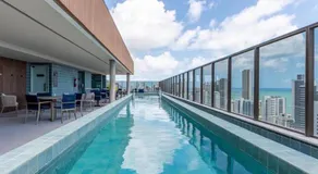 Studio funcional de alto padrão a duas quadras da praia de Boa Viagem - Image 3