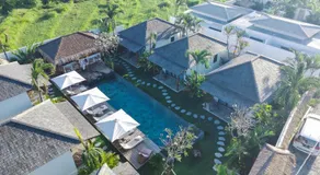 EHOA NYANYI BEACH Boutique Hotel - In front of entrance to NUANU - Image 4