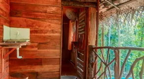 Wooden Eco Cottage Couple Cabana - Image 5