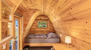 ‘Campingpod en el prado de alpacas’ con terraza y jardín privados - Image 3