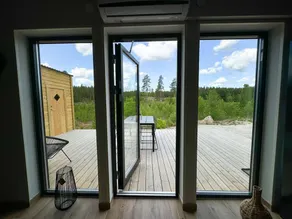 A Frame cottage surrounded by a forest, incl sauna - Image 3