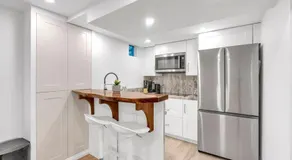 Cozy Basement 1BR with Parking and Workspace - Image 3