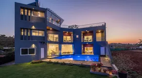SaffronStays Blueberry - 4BR Panchgani villa with pool, bar lounge & terrace, lush garden vibes for family celebrations - Image 2