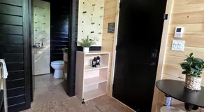 Dogwood: Modern Woodland Studio Pod Tiny Home with Private 300-Acre Forest near Quakertown Pennsylva - Image 3