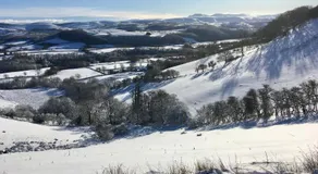 CwCw Barn - Cuckoo Barn, på en bjergskråning nær Brecon Beacons - Image 4