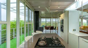 The Glasscape by StayVista - Hillside getaway with Pool and Indoor games - Image 3