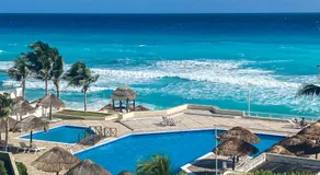 Penthouse spectacular View private Terrace Beachfront Condo Brisas Shores 2 bedrooms - Image 2