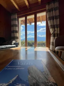 Chalet cosy plein sud proche Crans Montana et Anzère! Vue unique sur les Alpes - Image 2