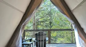 Bohamia - Cozy A-Frame Glamp on 268 acre forest retreat - Image 2