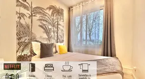 30 - Appartement avec TV XL, 2 chambres, jardin, parking, prox Gare et CentreLille - Image 2